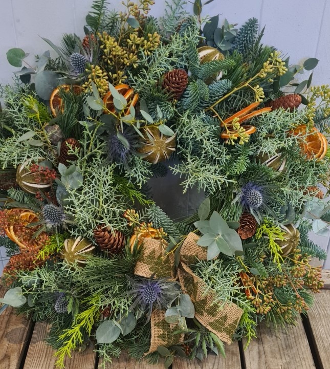 Xmas door wreath